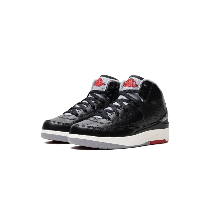 Jordan Air Jordan 2 Retro PS Black Cement Pre School