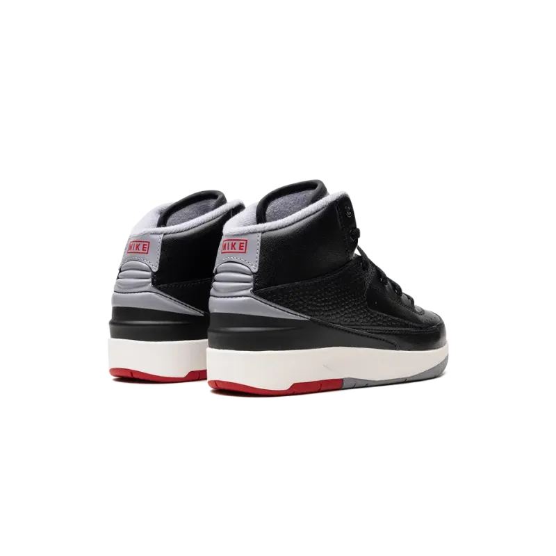 Jordan Air Jordan 2 Retro PS Black Cement Pre School
