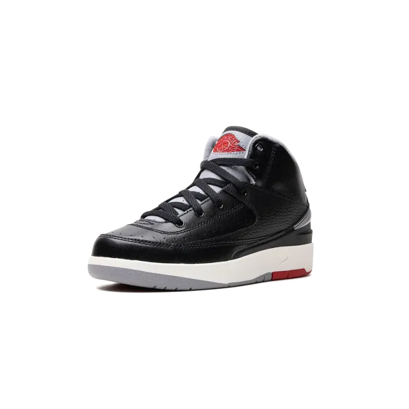 Jordan Air Jordan 2 Retro PS Black Cement Pre School