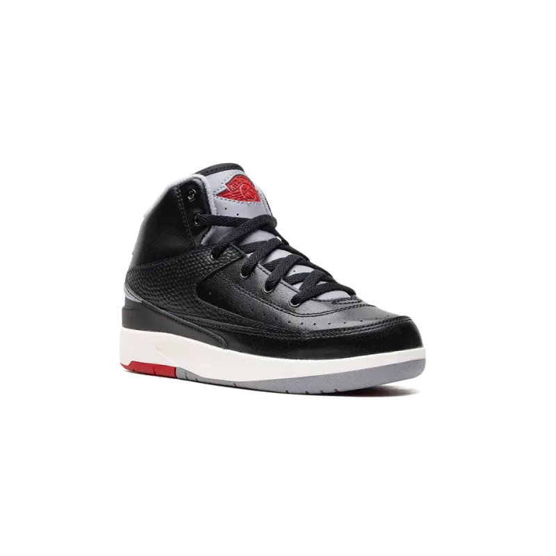 Jordan Air Jordan 2 Retro PS Black Cement Pre School