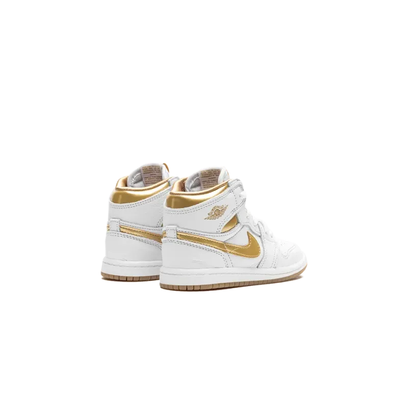 Jordan Air Jordan 1 Retro High OG TD Metallic Gold Toddler