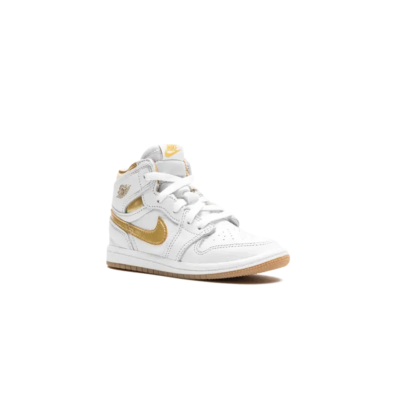 Jordan Air Jordan 1 Retro High OG TD Metallic Gold Toddler