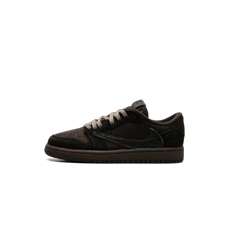 Jordan Air Jordan 1 Low OG PS Travis Scott - Velvet Brown Pre School