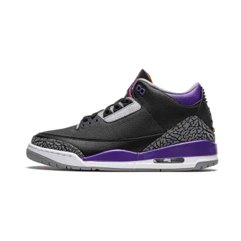Jordan Air Jordan 3 Retro Court Purple Mens