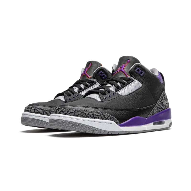 Jordan Air Jordan 3 Retro Court Purple Mens