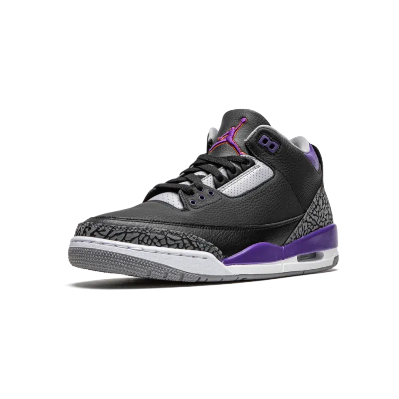 Jordan Air Jordan 3 Retro Court Purple Mens