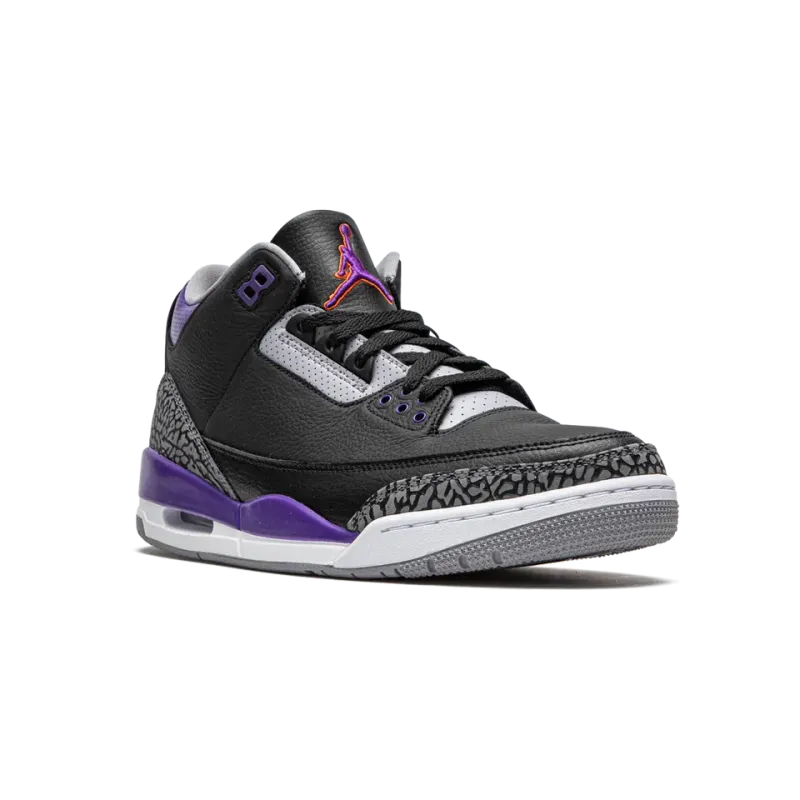 Jordan Air Jordan 3 Retro Court Purple Mens