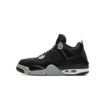 Jordan Air Jordan 4 GS Black Canvas Grade School