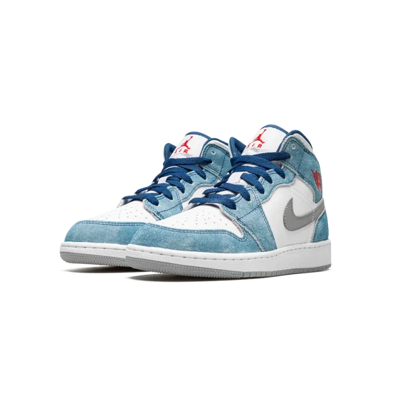 Jordan Air Jordan 1 Mid SE GS French Blue Grade School