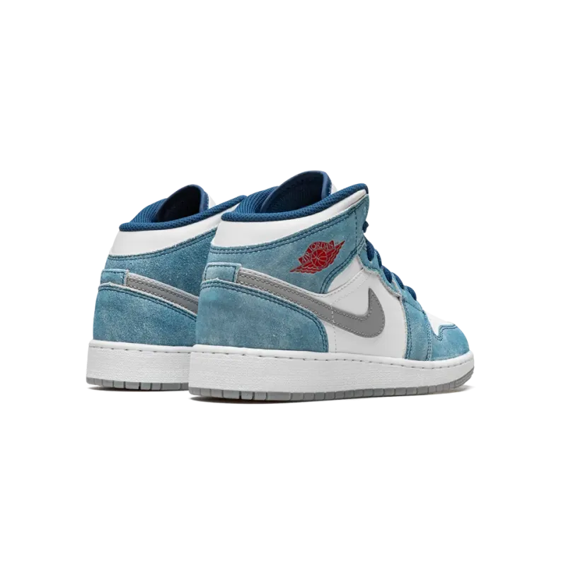 Jordan Air Jordan 1 Mid SE GS French Blue Grade School