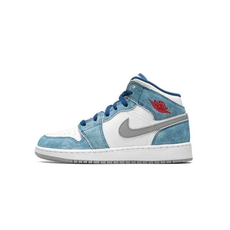 Jordan Air Jordan 1 Mid SE GS French Blue Grade School