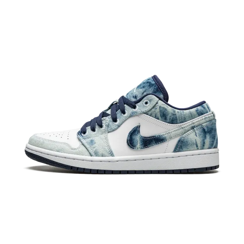 Jordan Air Jordan 1 Low SE Washed Denim Mens