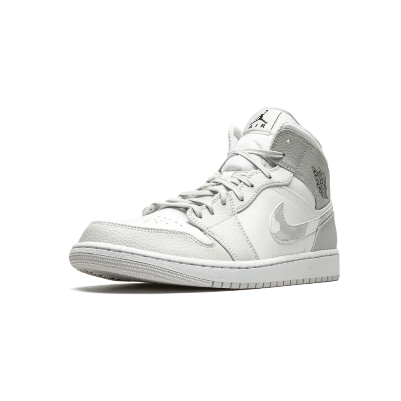 Jordan Air Jordan 1 Mid White Camo Mens