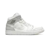 Jordan Air Jordan 1 Mid White Camo Mens
