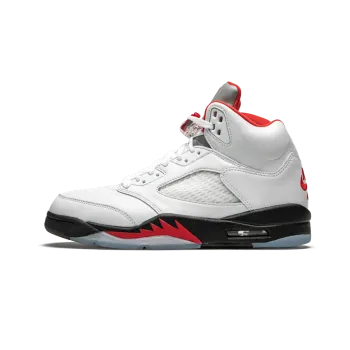 Jordan Air Jordan 5 Retro Fire Red Silver Tongue 2020 Mens