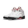 Jordan Air Jordan 5 Retro Fire Red Silver Tongue 2020 Mens