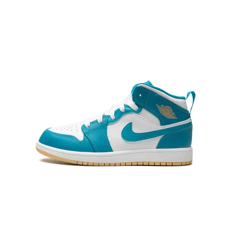Jordan Jordan 1 Mid PS Aquatone Pre School