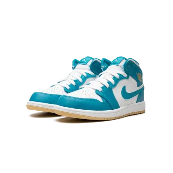 Jordan Jordan 1 Mid PS Aquatone Pre School