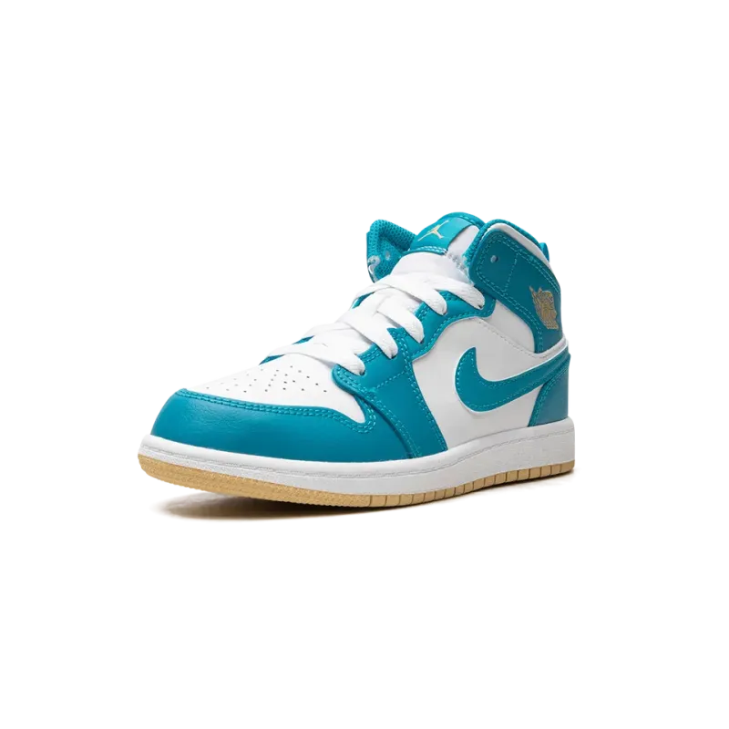 Jordan Jordan 1 Mid PS Aquatone Pre School