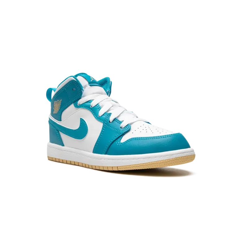 Jordan Jordan 1 Mid PS Aquatone Pre School