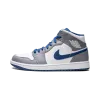 Jordan Air Jordan 1 Mid True Blue Mens