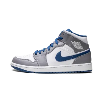 Jordan Air Jordan 1 Mid True Blue Mens