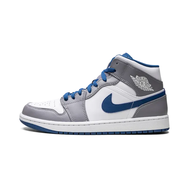 Jordan Air Jordan 1 Mid True Blue Mens