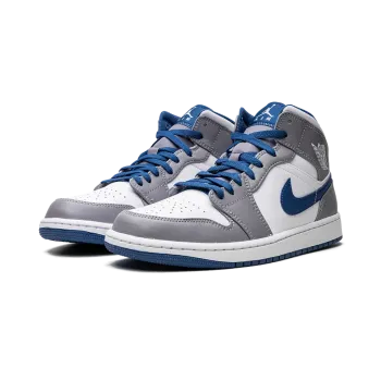 Jordan Air Jordan 1 Mid True Blue Mens