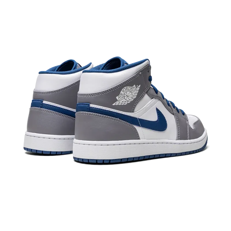 Jordan Air Jordan 1 Mid True Blue Mens