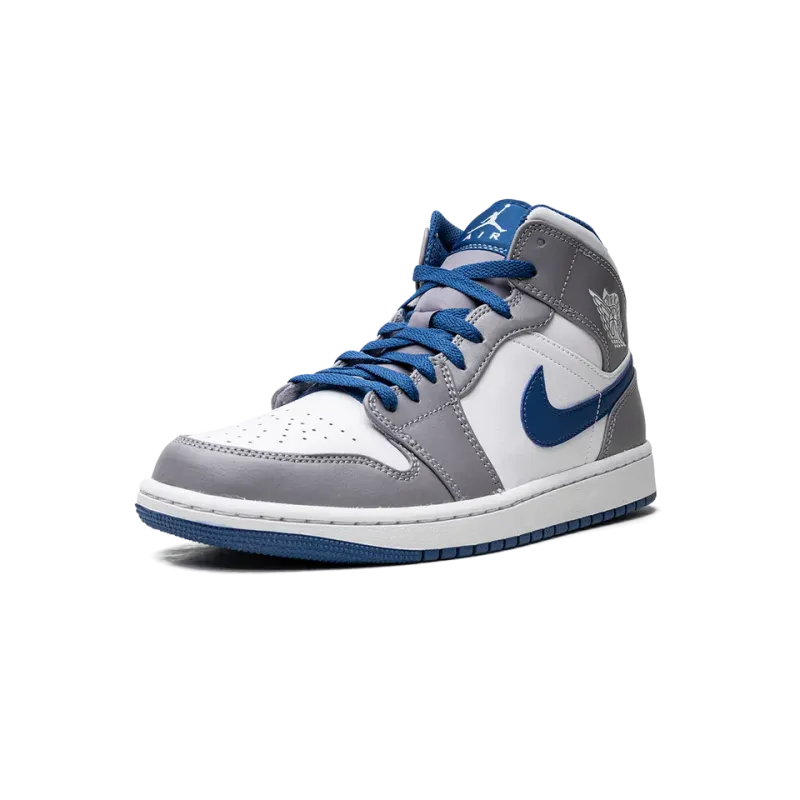 Jordan Air Jordan 1 Mid True Blue Mens