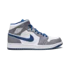 Jordan Air Jordan 1 Mid True Blue Mens