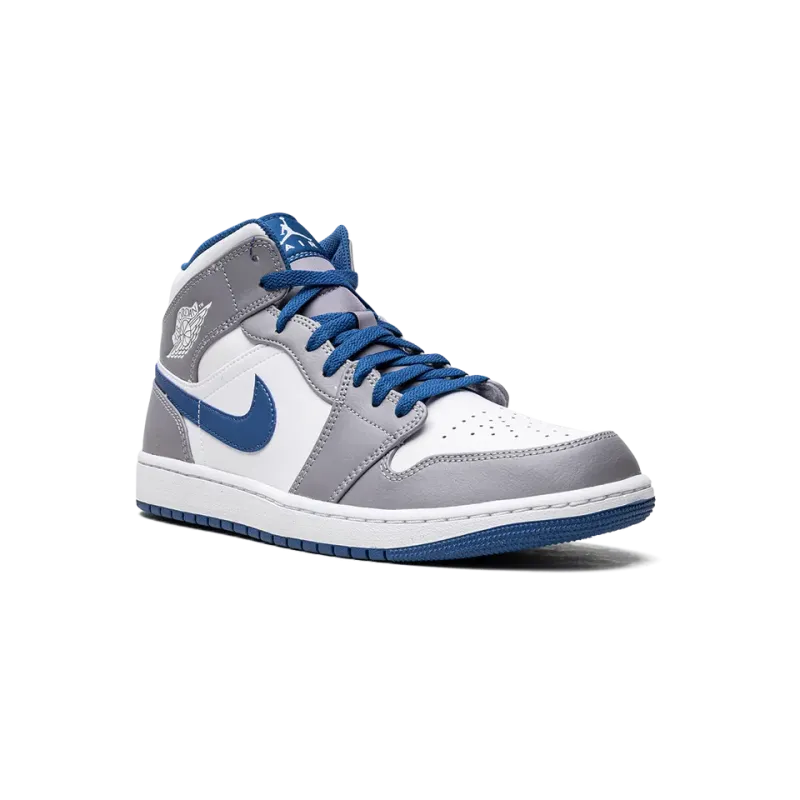 Jordan Air Jordan 1 Mid True Blue Mens