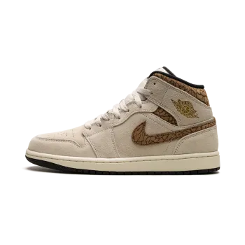 Jordan Air Jordan 1 Mid Brown Elephant Mens