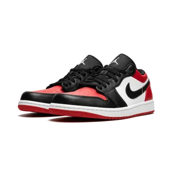 Jordan Air Jordan 1 Low Bred Toe Mens