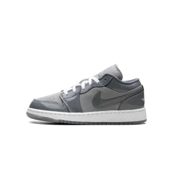 Jordan Jordan 1 Low SE GS Medium Grey Cool Grey White Grade School
