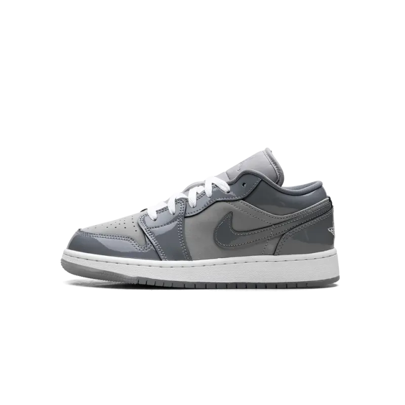 Jordan Jordan 1 Low SE GS Medium Grey Cool Grey White Grade School