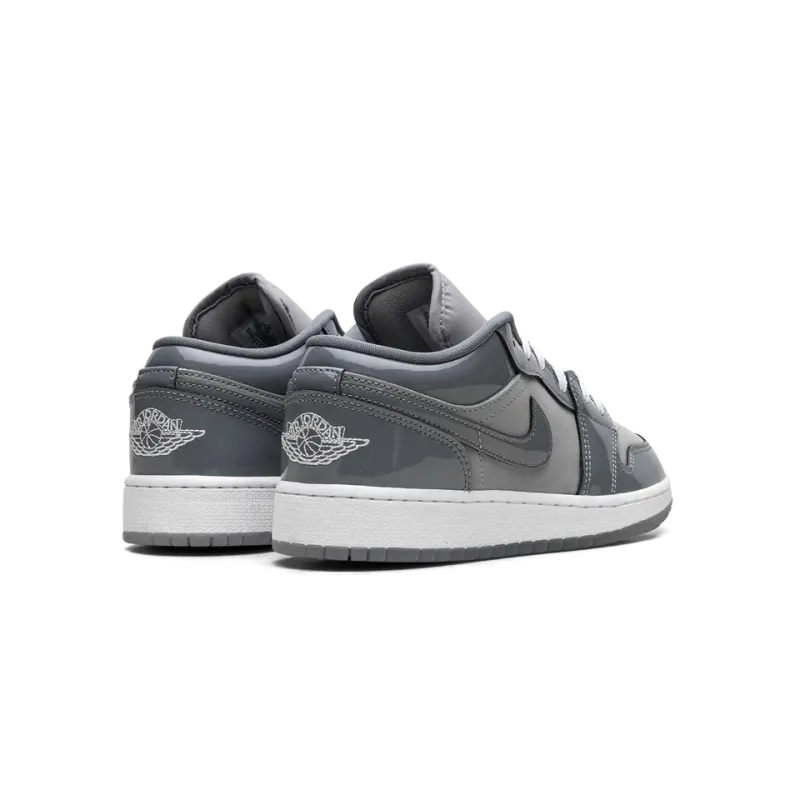 Jordan Jordan 1 Low SE GS Medium Grey Cool Grey White Grade School