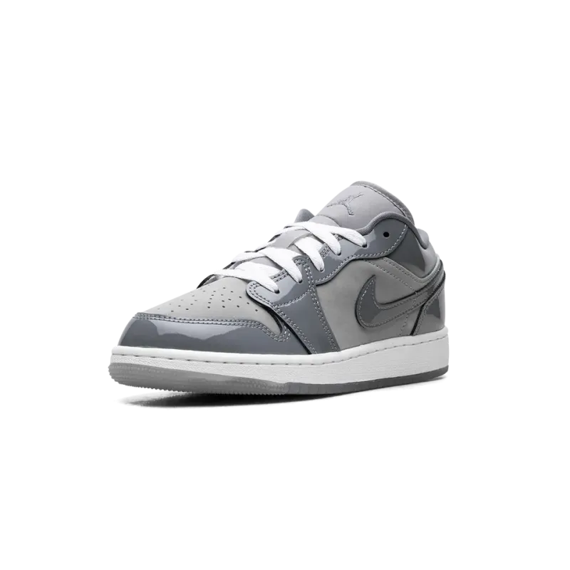 Jordan Jordan 1 Low SE GS Medium Grey Cool Grey White Grade School
