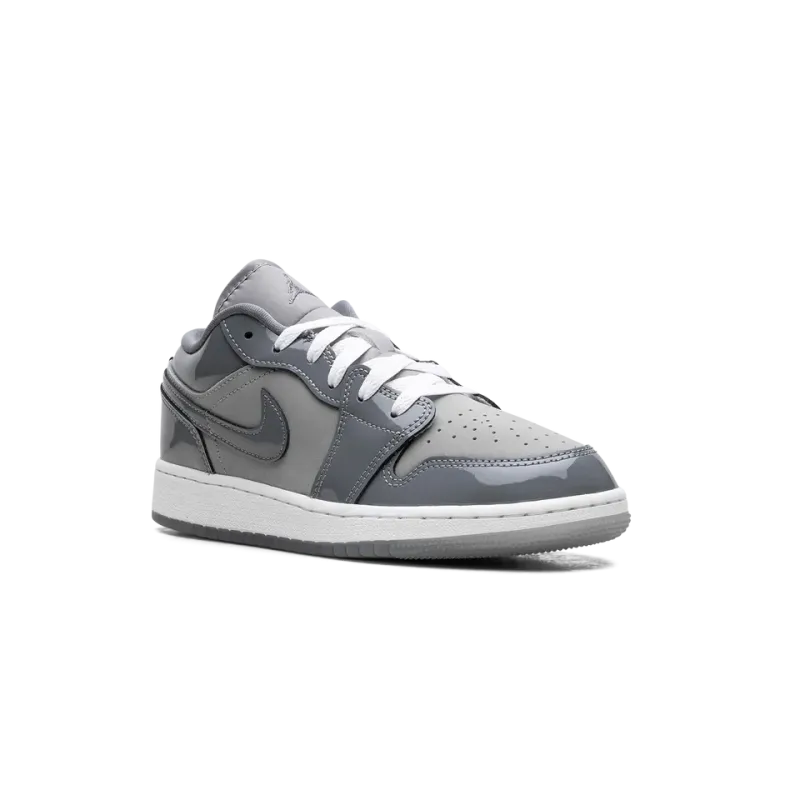 Jordan Jordan 1 Low SE GS Medium Grey Cool Grey White Grade School