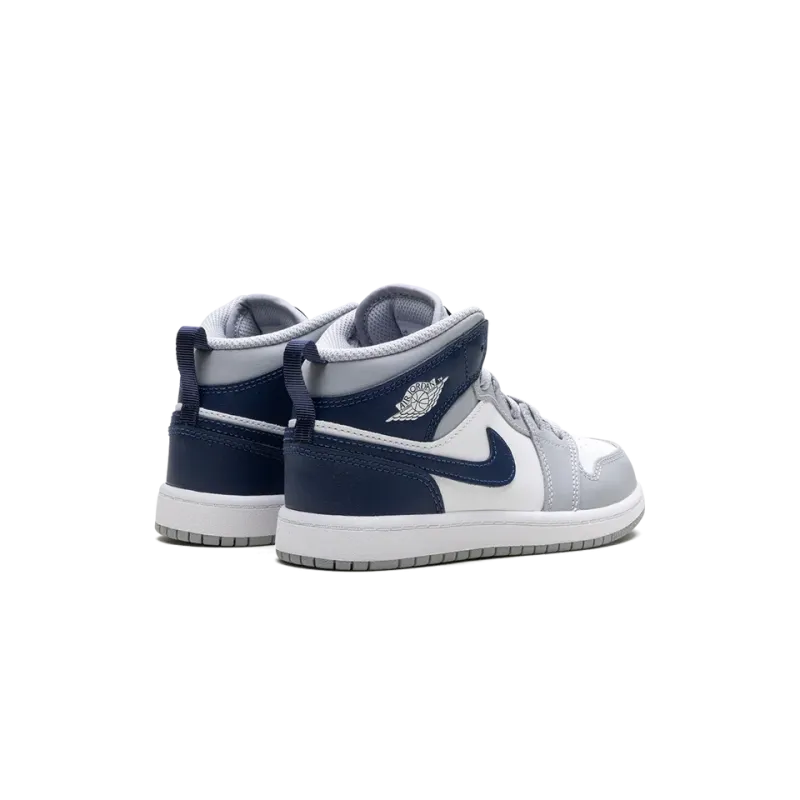 Jordan Air Jordan 1 Mid PS Black Pre School