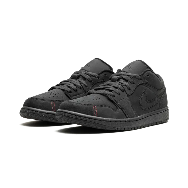 Jordan Air Jordan 1 Low SE Craft Dark Smoke Grey / Varsity Red Mens