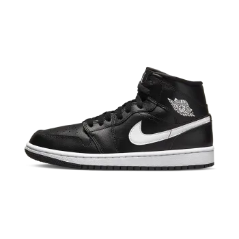 Jordan AIR JORDAN 1 MID WMNS Black / White Womens