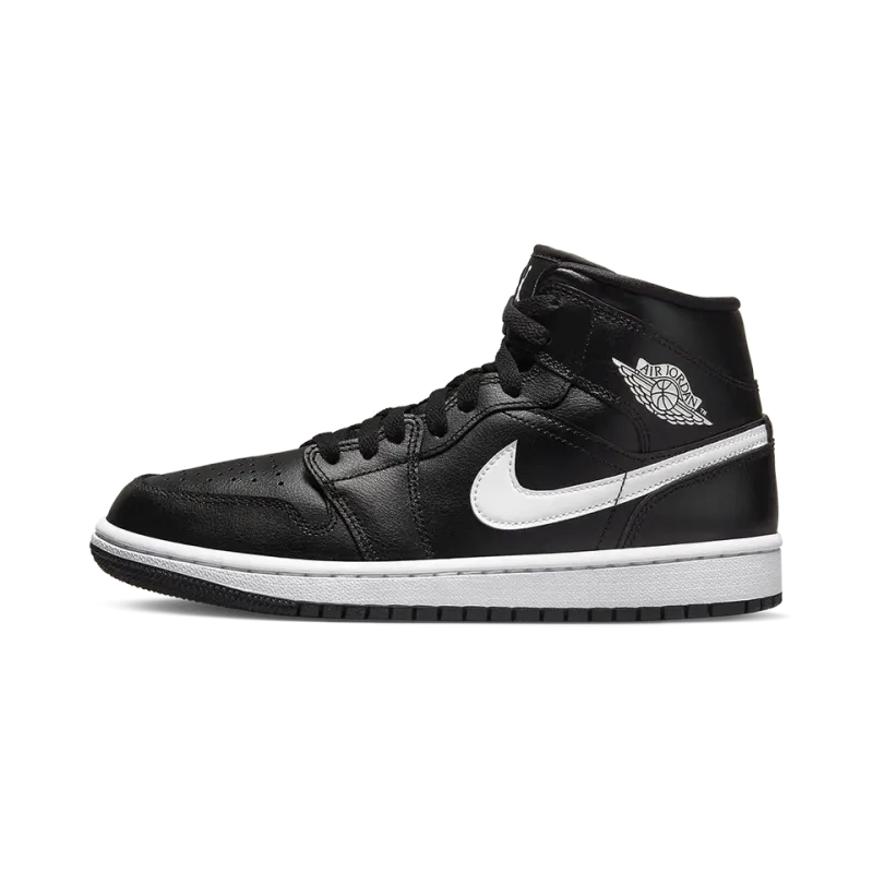 Jordan AIR JORDAN 1 MID WMNS Black / White Womens