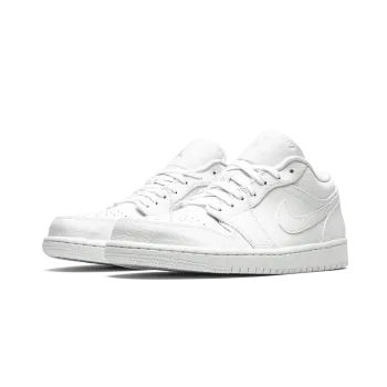 Jordan Air Jordan 1 Low Triple White Mens
