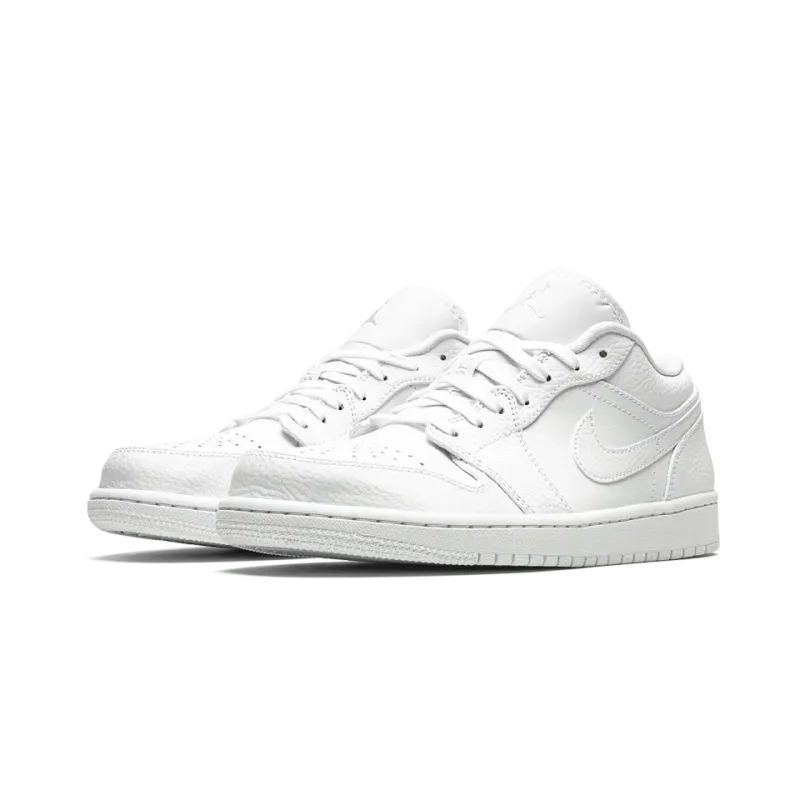 Jordan Air Jordan 1 Low Triple White Mens