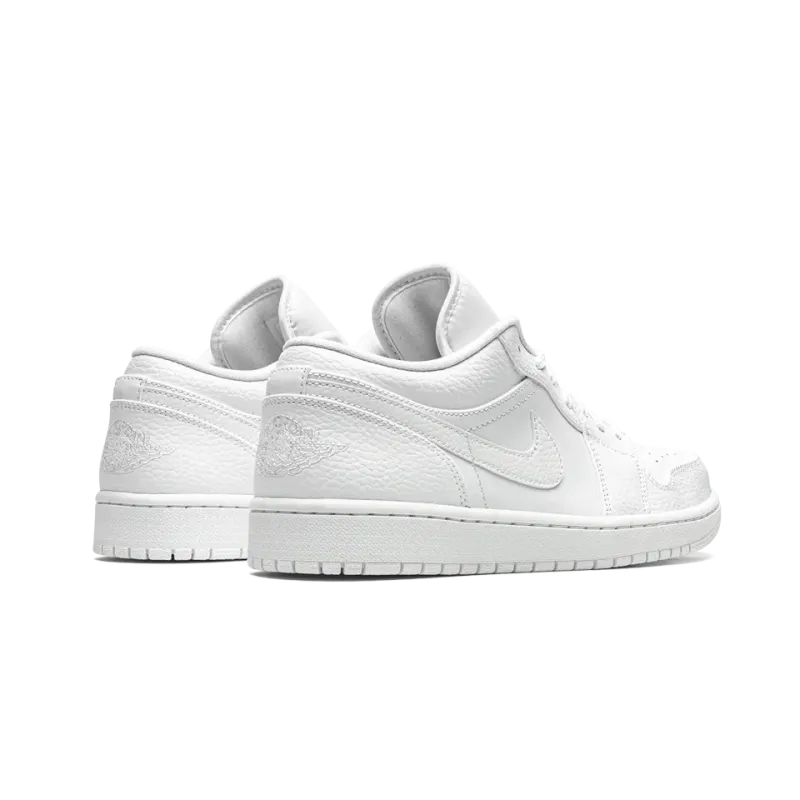 Jordan Air Jordan 1 Low Triple White Mens