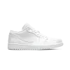 Jordan Air Jordan 1 Low Triple White Mens