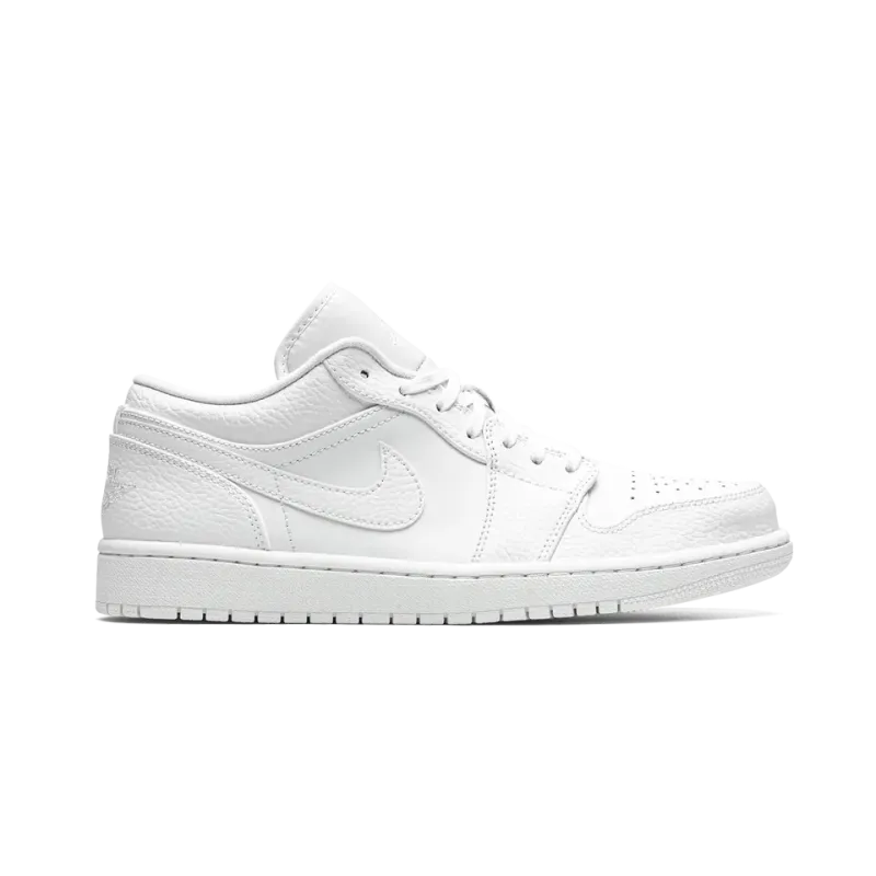 Jordan Air Jordan 1 Low Triple White Mens