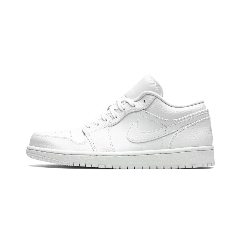 Jordan Air Jordan 1 Low Triple White Mens