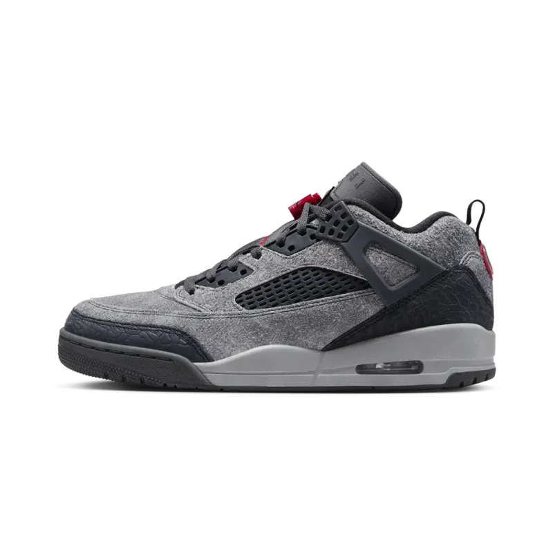Jordan Jordan Spizike Low Anthracite Gym Red Mens